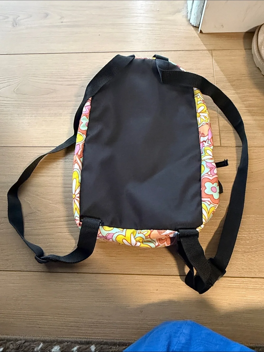 Vans Kids Floral Mini Backpack - Yellow, Pink & Mint